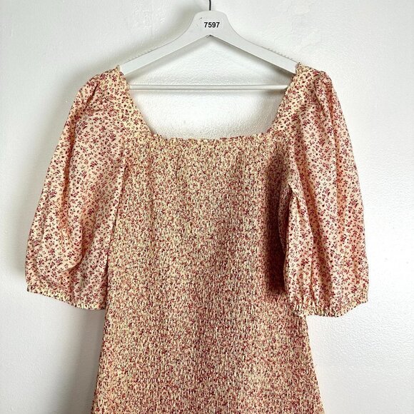 BYTIMO Smocked Poplin Dress in Iris Size X-Large - Picture 10 of 10